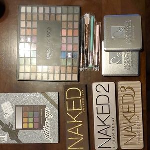 Used Eyeshadow Bundle